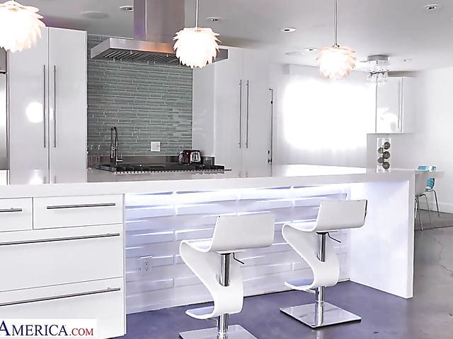 Alex Coal - Sexy brunette and hot guy make love