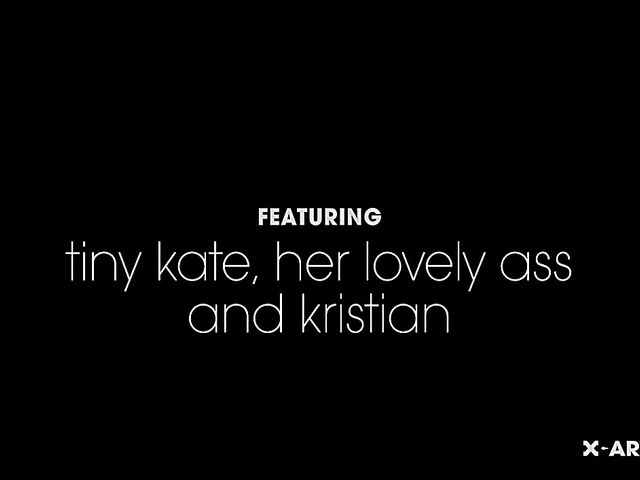 Kate Rich - Skinny brunette anal session with her man