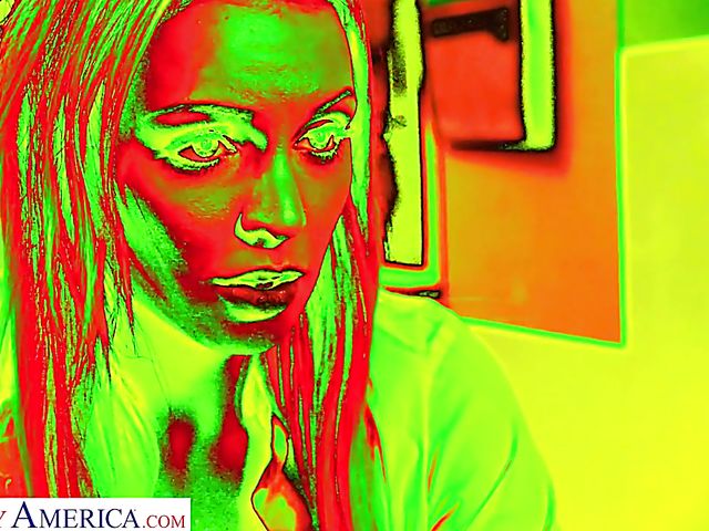 Big tit teacher Kenzie Taylor fucks a shy student after class 