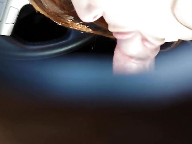 Parking lot blowjob in the afternoon