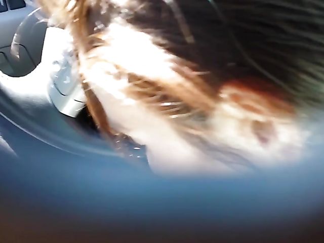 Parking lot blowjob in the afternoon