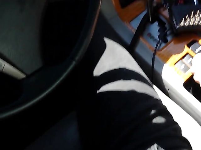 Parking lot blowjob in the afternoon