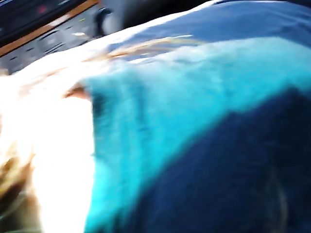 Parking lot blowjob in the afternoon