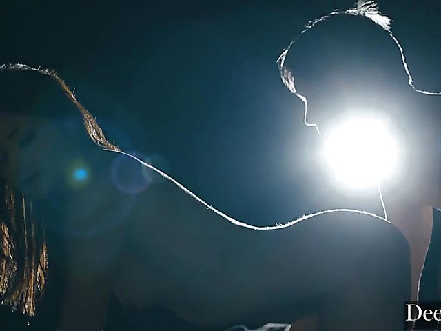 Hard DP with small boob girl Adria Rae 