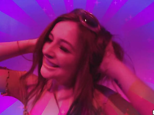 Playing sex games with cute Danni Rivers