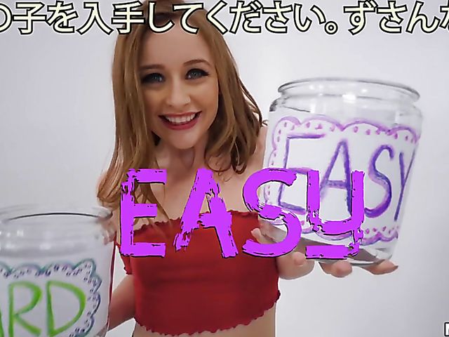 Playing sex games with cute Danni Rivers