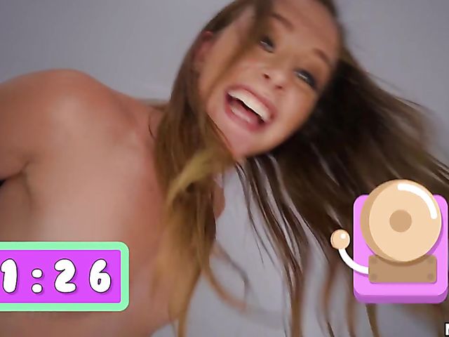 Playing sex games with cute Danni Rivers