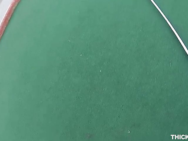 Demi Sutra shakes her ebony ass and gets fucked by a white dude