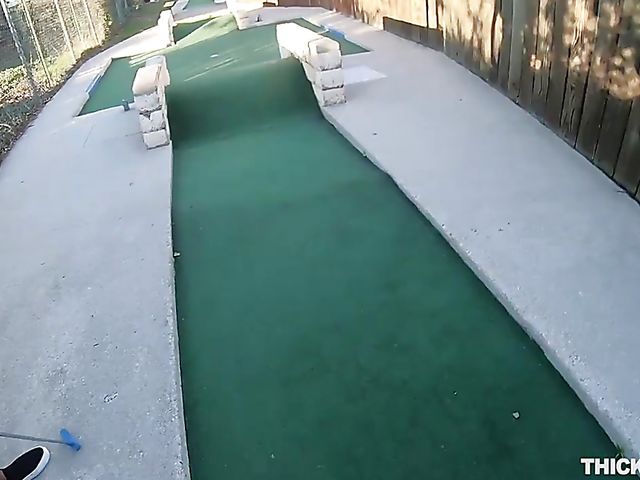 Demi Sutra shakes her ebony ass and gets fucked by a white dude