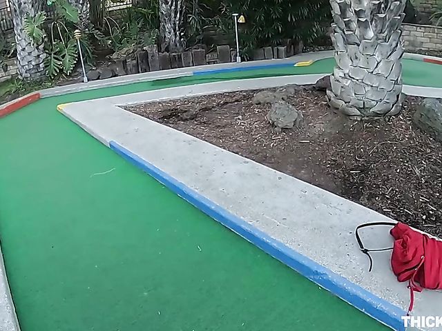 Demi Sutra shakes her ebony ass and gets fucked by a white dude