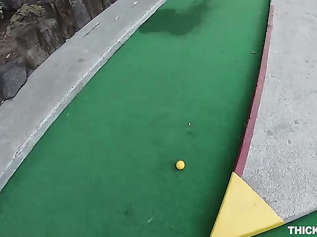 Demi Sutra shakes her ebony ass and gets fucked by a white dude