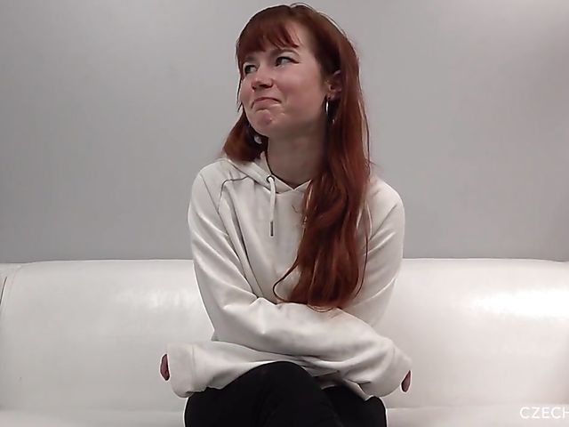 31-year-old redhead MILF Jana gets nude