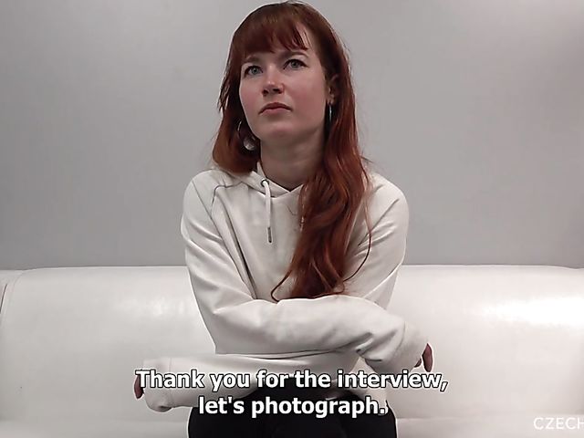 31-year-old redhead MILF Jana gets nude