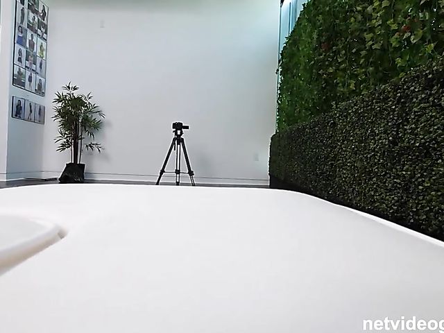 20-year-old Katya with nice tits tries porn