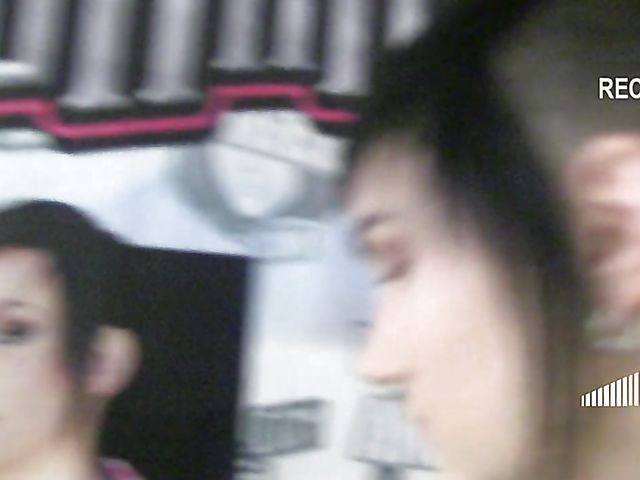 Goth girl Nikki Hearts fucks her lesbian girlfriend with a strap-on