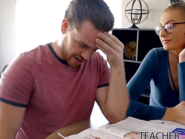 Busty sex teacher Alexis Fawx is good at it