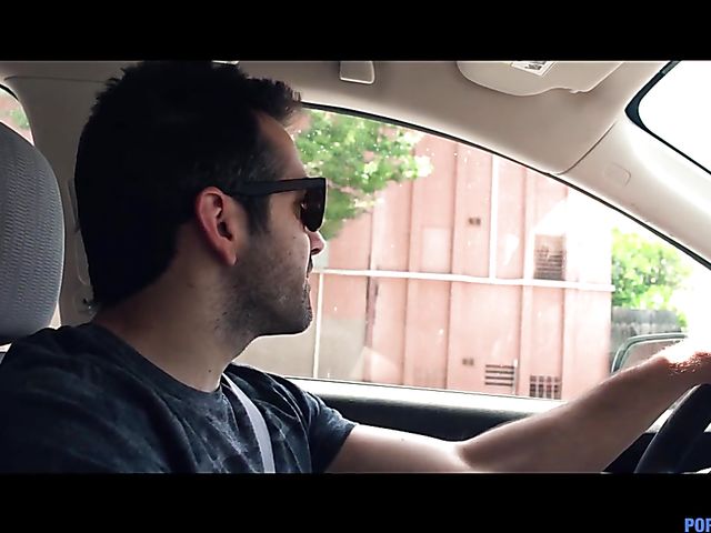 Brunette teen in sneakers Miranda Miller gets nailed