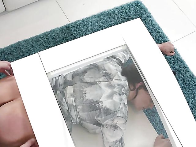 Funny fucking with big breasted MILF brunette Becky Bandini 