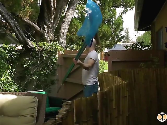 India Summer anal by the pool with Zac Wild