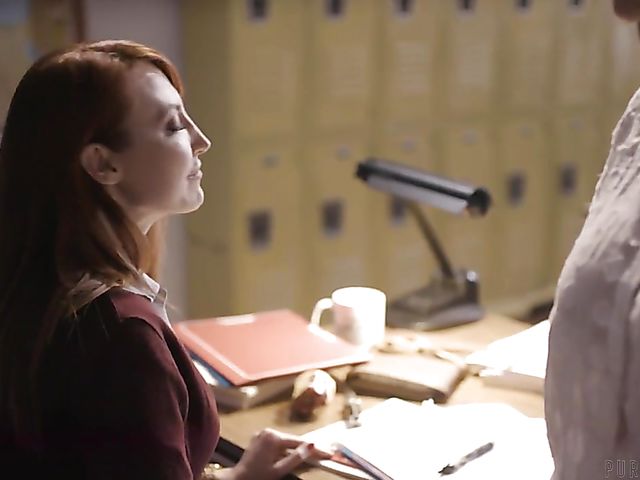 Lesbian teacher Kendra James has a dirty mind