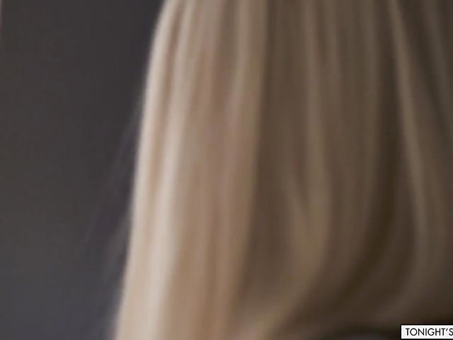 Blonde busty escort Vanessa Cage doing a man