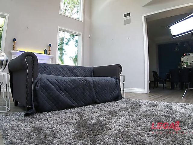 Behind the scenes with sexy brunette Adria Rae