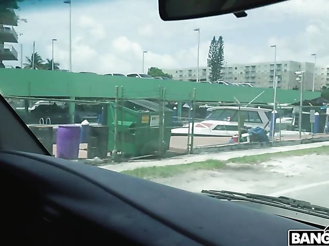 Fuck trip with slim Dana Wolf for cash