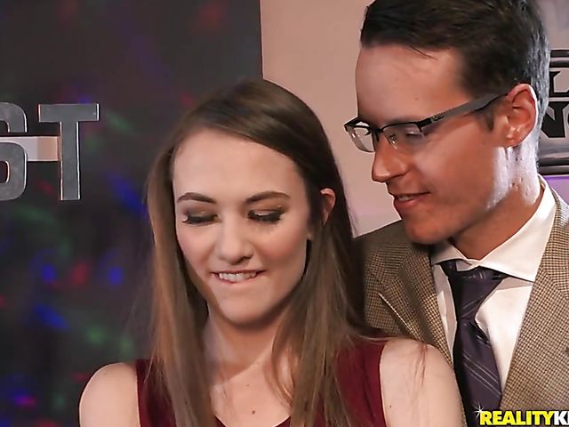 Reality Kings hardcore game show with Gina Valentina and Samantha Hayes