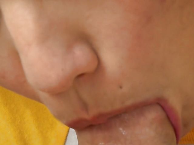 Softball player Shyla gives POV blowjob with her uniform on