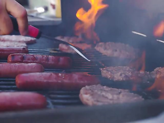 Richelle Ryan - BBQ and MILF's big fake boobs to celebrate