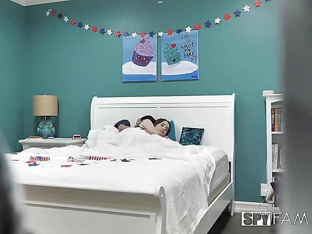 Hazel Moore - Crazy step sister seduces brother 