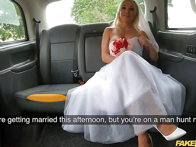 British MILF bride Tara Spades goes wild in a cab