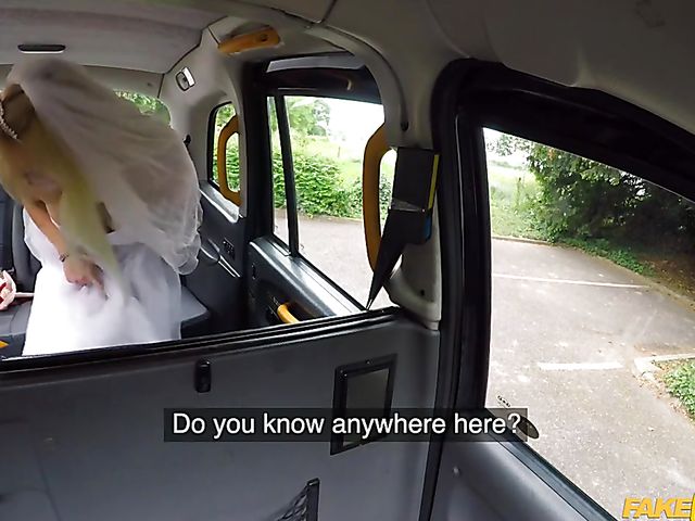 British MILF bride Tara Spades goes wild in a cab