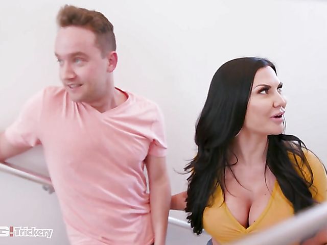 Boy fuck MILF porn with hot busty woman Jasmine Jae