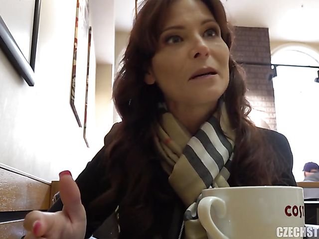 Czech Streets anal for money with mature Syren De Mer 