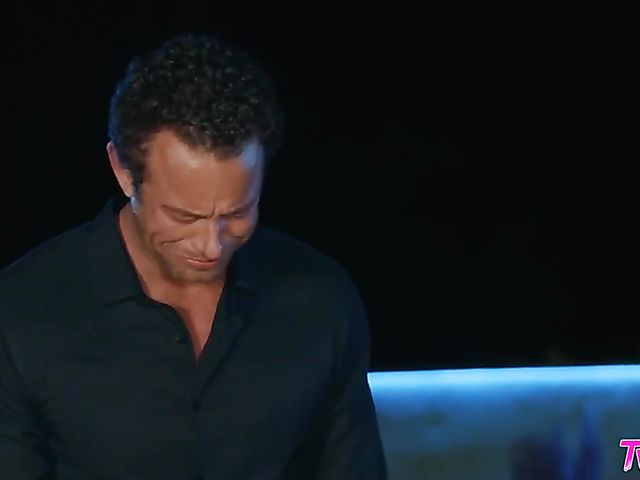 Megan Rain & Kristen Scott - Lesbian love in the candlelight