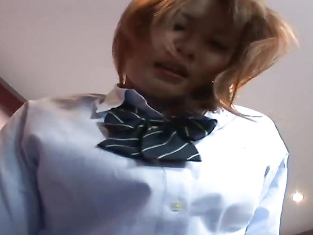 Japanese femdom with Matsuda Jun getting eaten out by her slave