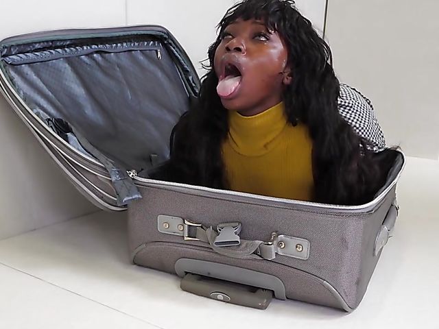 Rough interracial anal with petite black girl Noemie Bilas