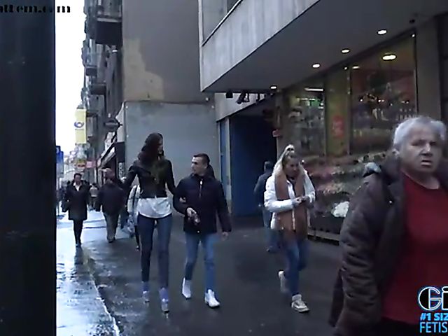 Shopping and sex fun with very tall MILF Milena Adams 