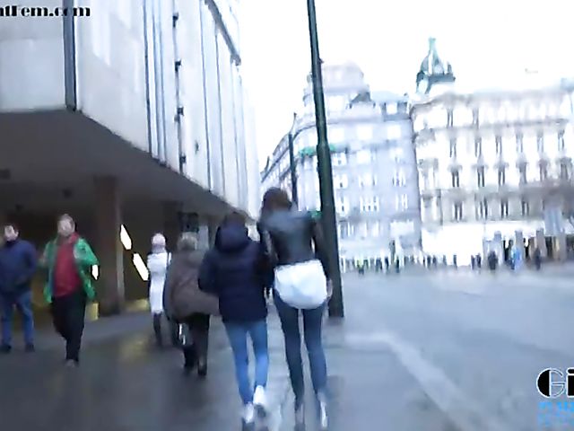 Shopping and sex fun with very tall MILF Milena Adams 