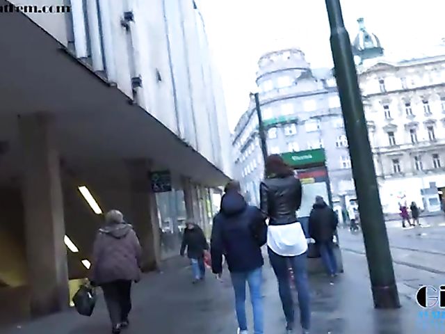 Shopping and sex fun with very tall MILF Milena Adams 