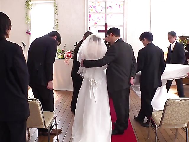 Hot JAV with asian bride screaming and fucking 