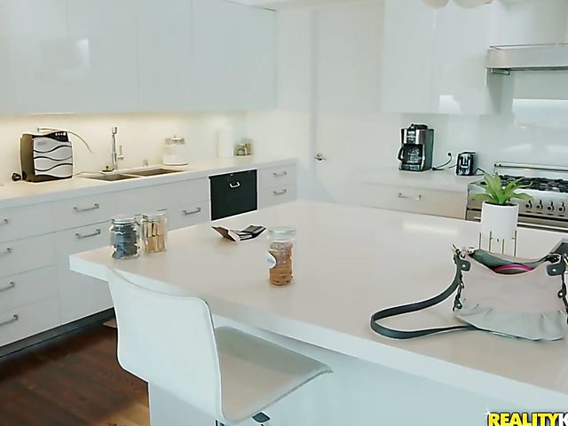 Petite asian teen Vina Sky selling cookies and fucking