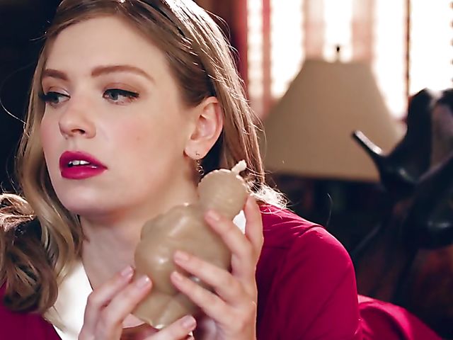 Magic lesbian trio with young witch Giselle Palmer