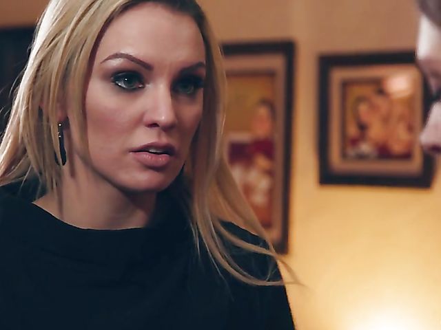 Magic lesbian trio with young witch Giselle Palmer