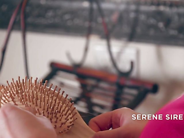 Magic lesbian trio with young witch Giselle Palmer