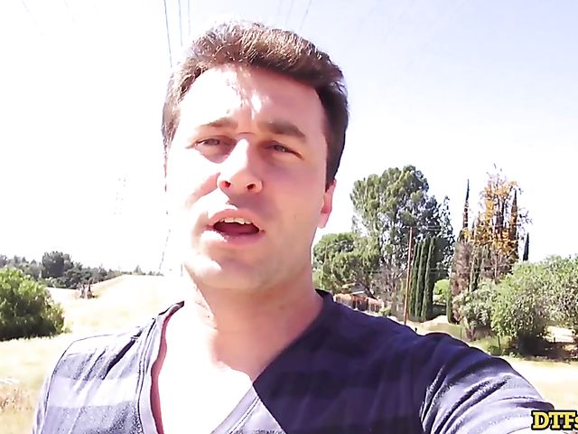 Karma Rx and James Deen have wild sex outdoor