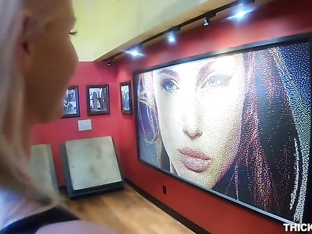 Big booty blonde with big natural boobs Vanessa Cage fucking in Mexico