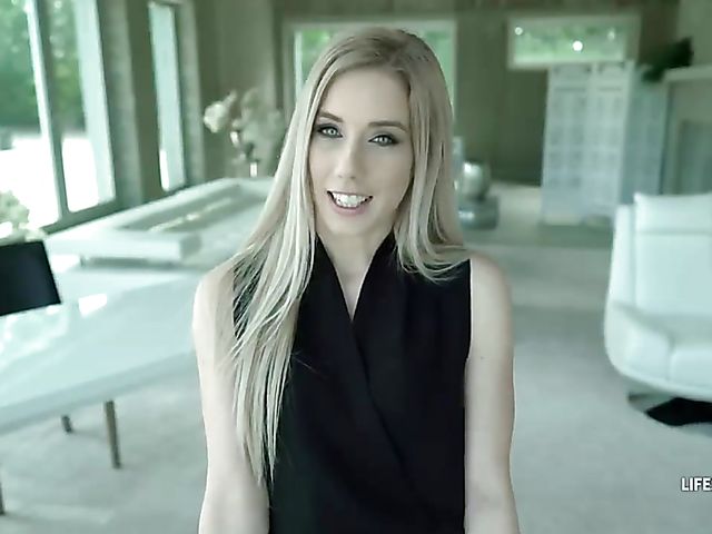 POV blonde Nesty likes fat cocks like this