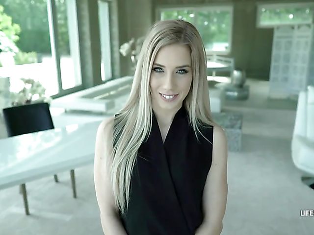 POV blonde Nesty likes fat cocks like this